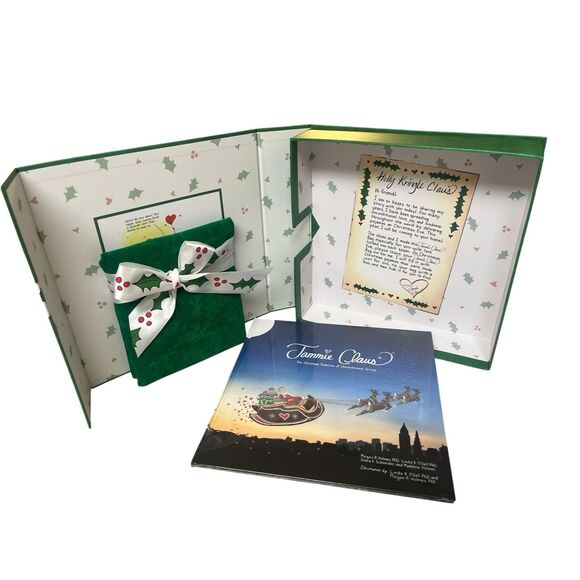 Jammie Claus gift box with pouch and book NEW - Picture 1 of 3